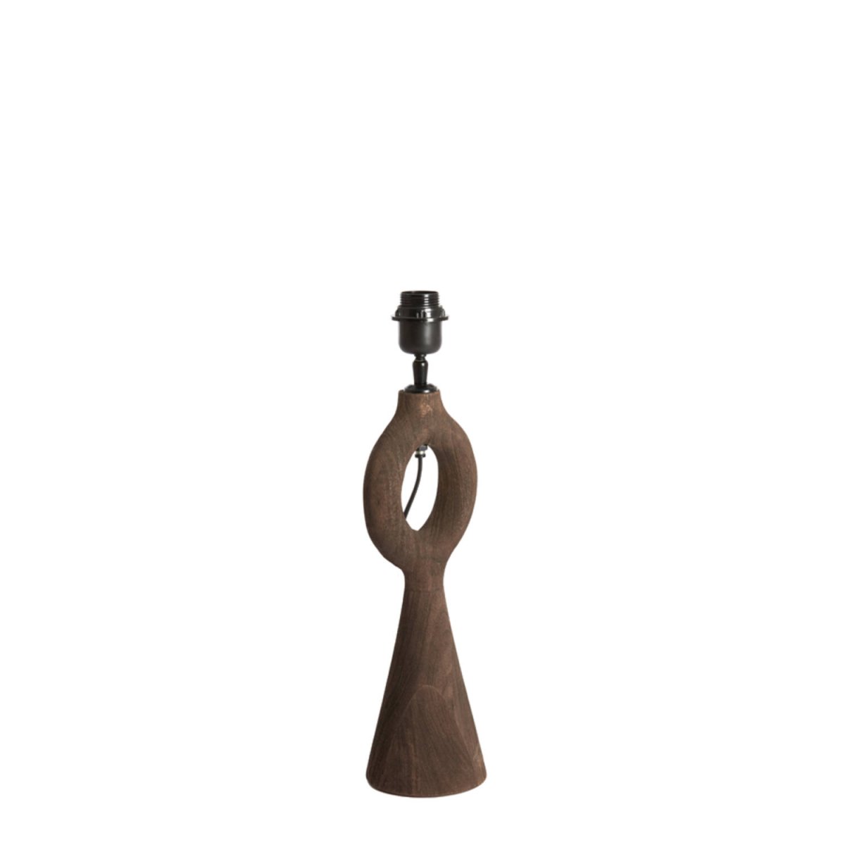 Sabuli 40cm Bois pied de lampe De Light & Living - Sabuli s'intègre parfaitement aux intérieurs scandinaves, bohèmes ou modernes et apporte une touche de style à une table d'appoint, un buffet ou une table de chevet.