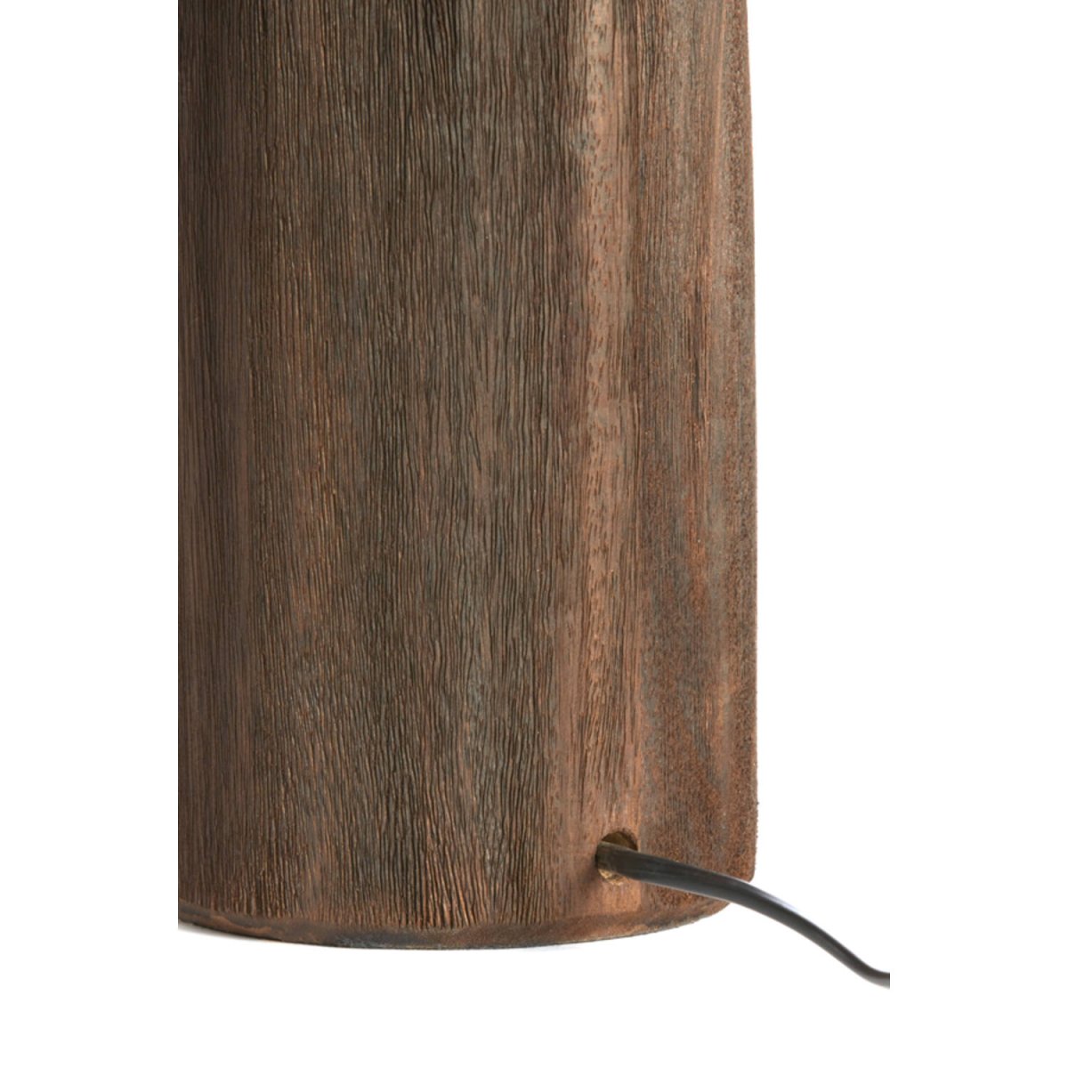 Trapani 45cm Bois pied de lampe De Light & Living - 