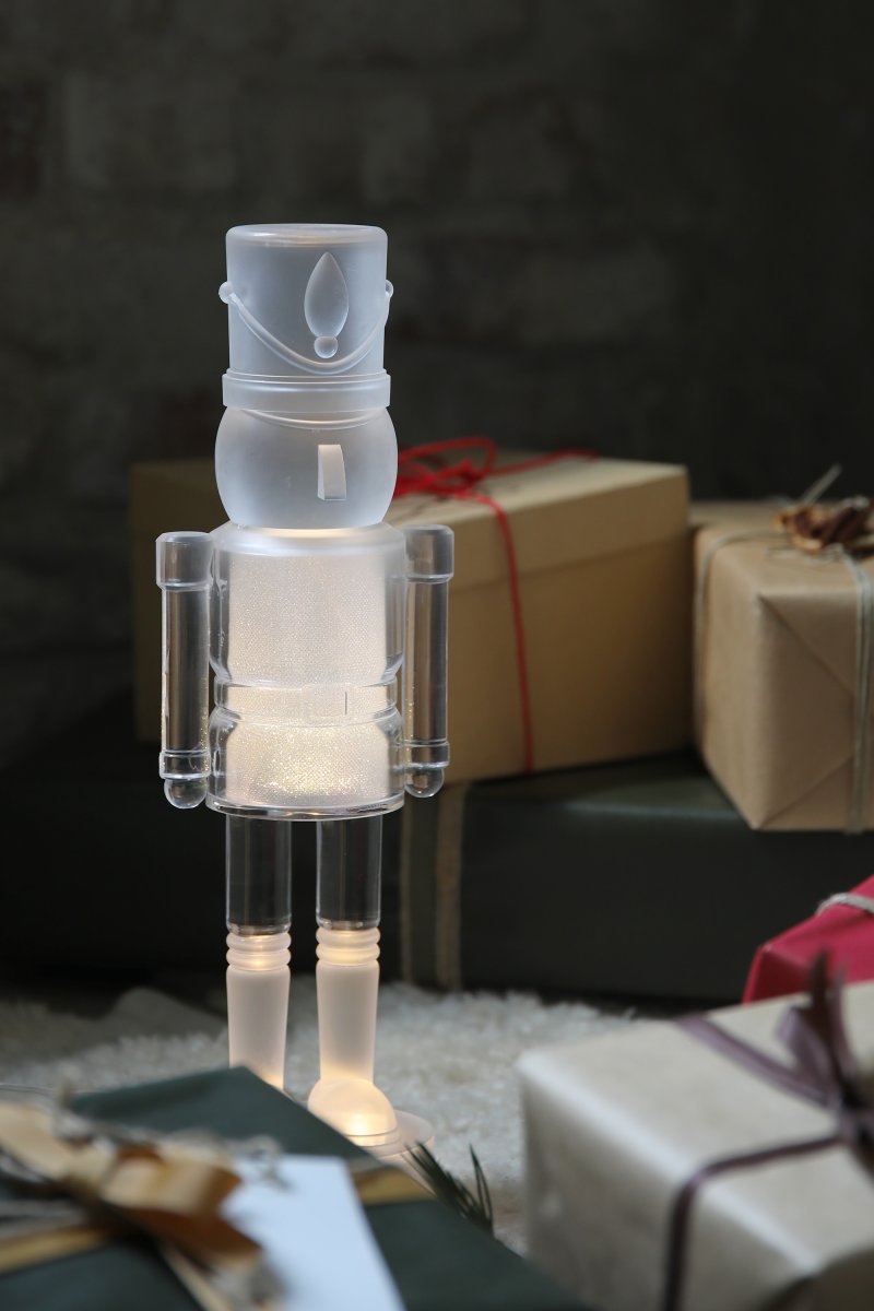 Douglas Transparent De Markslöjd - Grande et &eacute;l&eacute;gante d&eacute;coration de table en acrylique d&eacute;poli, de 37 cm de haut.