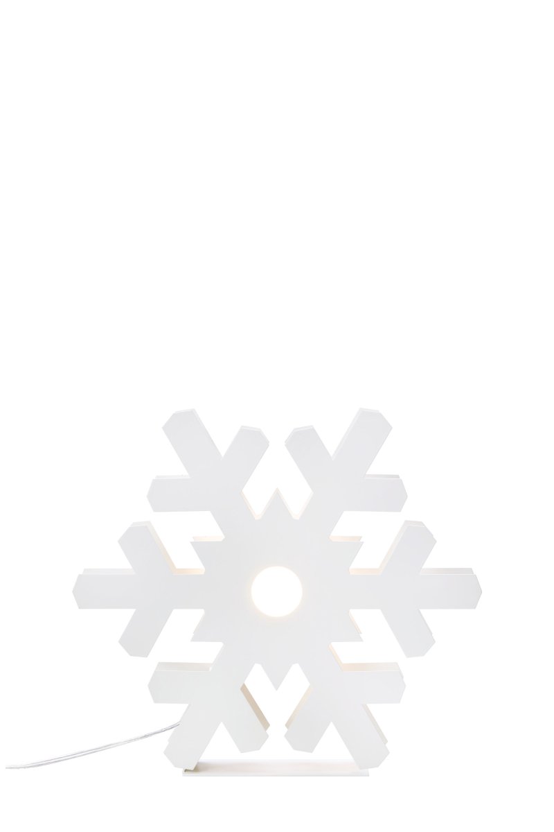 Origo Ø37 Blanc De Markslöjd - Fournie avec un c&acirc;ble blanc de 3,5 m&egrave;tres muni d'une prise et d'une ampoule E14 rempla&ccedil;able (1 W) diffusant une douce lumi&egrave;re, elle est id&eacute;ale pour cr&eacute;er une ambiance hivernale cosy et une atmosph&egrave;re festive pour No&euml;l.
