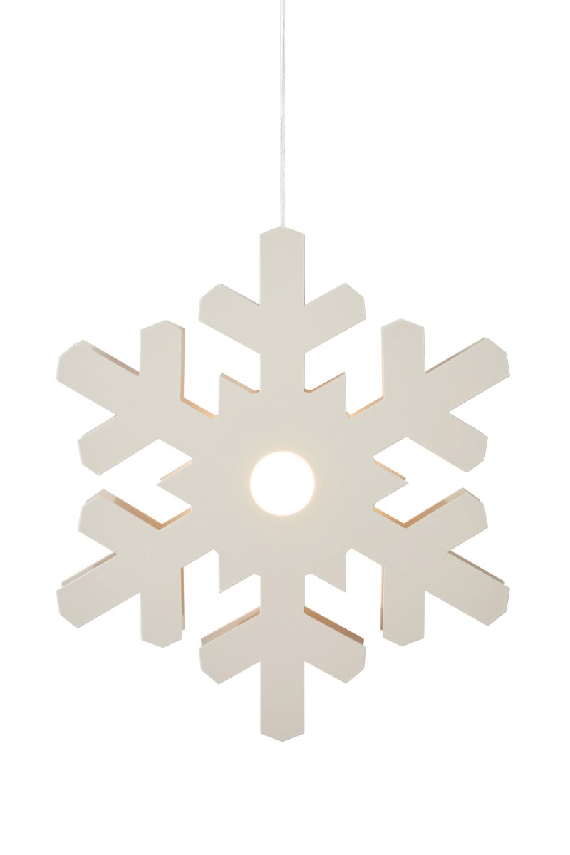 Origo Ø37 Greige De Markslöjd - L'&eacute;toile flocon de neige Origo, une d&eacute;coration en m&eacute;tal en forme d'&eacute;toile aux &eacute;l&eacute;gantes nuances gris-beige, cr&eacute;e une ambiance chaleureuse dans votre int&eacute;rieur.