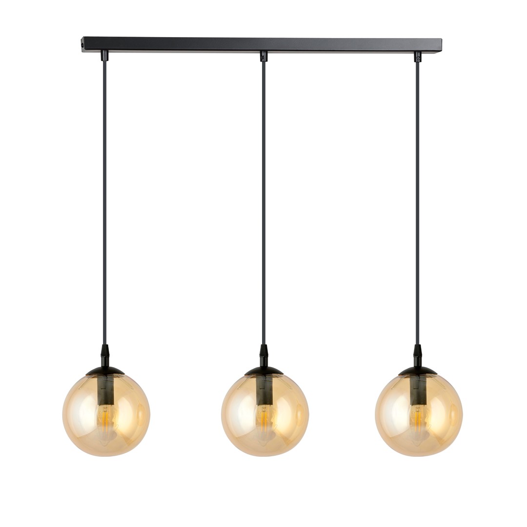 Cosmo 70cm Ambre suspension De Emibig Lighting - Cosmo est une collection de plafonniers polyvalente et intemporelle.