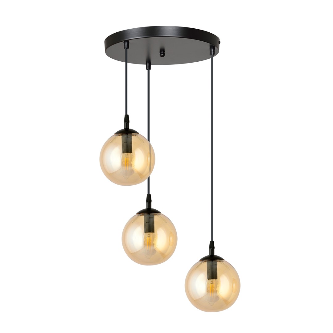 Cosmo Premium Ø40 Ambre suspension De Emibig Lighting - Cosmo est une collection de plafonniers polyvalente et intemporelle.