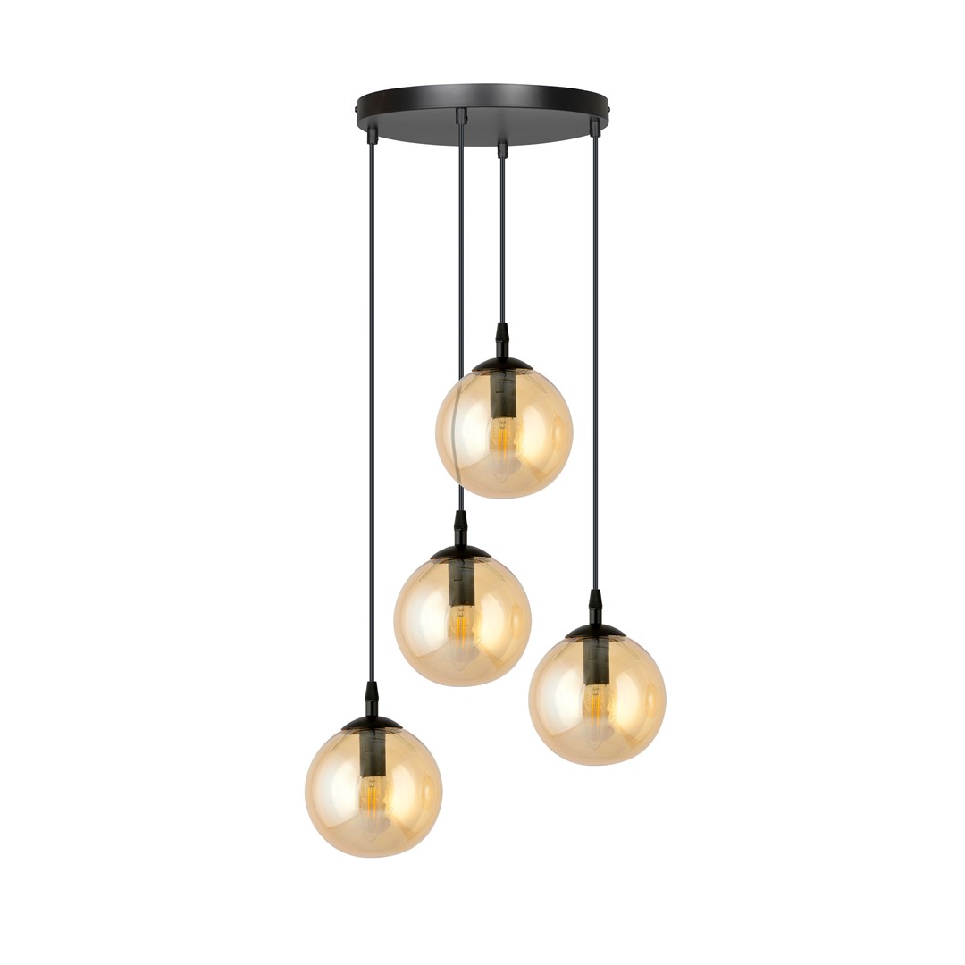 Cosmo Premium Ø40 Ambre suspension De Emibig Lighting - Cosmo est une collection de plafonniers polyvalente et intemporelle.