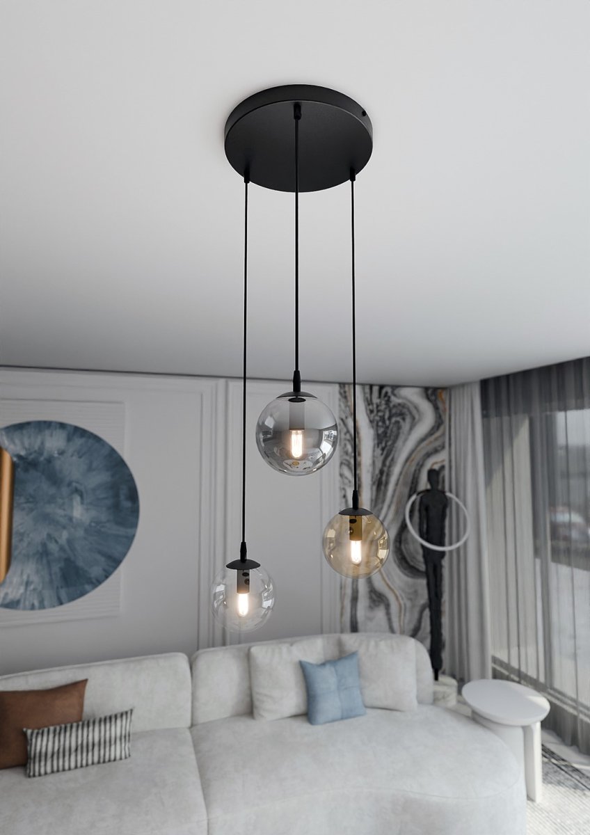 Cosmo Premium Ø40 Multicolore suspension De Emibig Lighting - Cosmo est une collection de plafonniers polyvalente et intemporelle.
