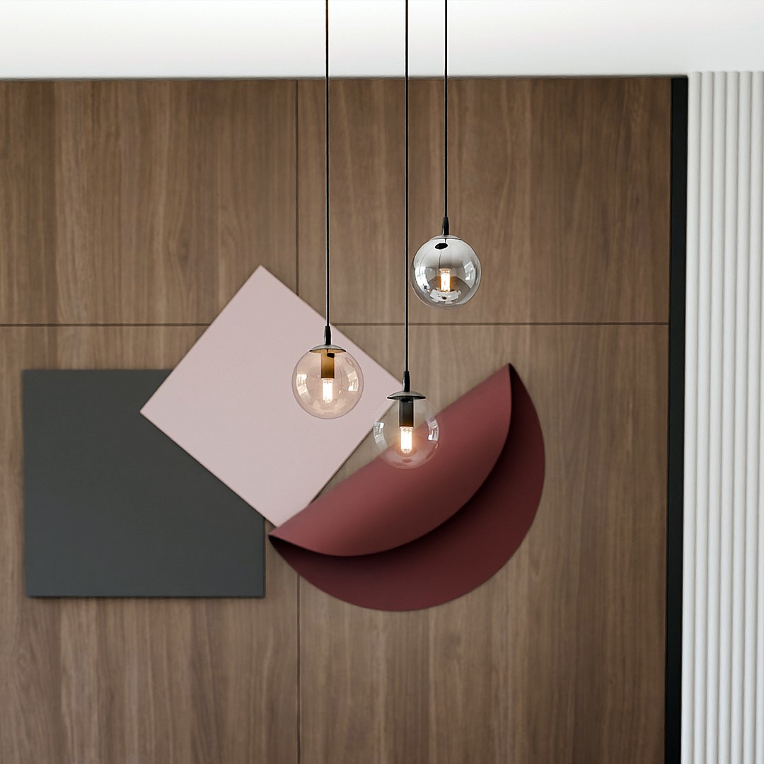 Cosmo Premium Ø40 Multicolore suspension De Emibig Lighting - Cosmo est une collection de plafonniers polyvalente et intemporelle.