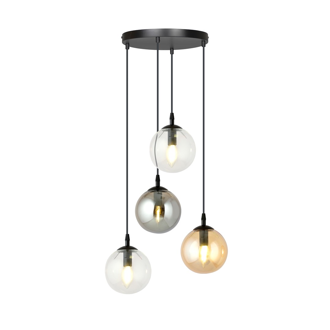 Cosmo Premium Ø40 Multicolore suspension De Emibig Lighting - Cosmo est une collection de plafonniers polyvalente et intemporelle.
