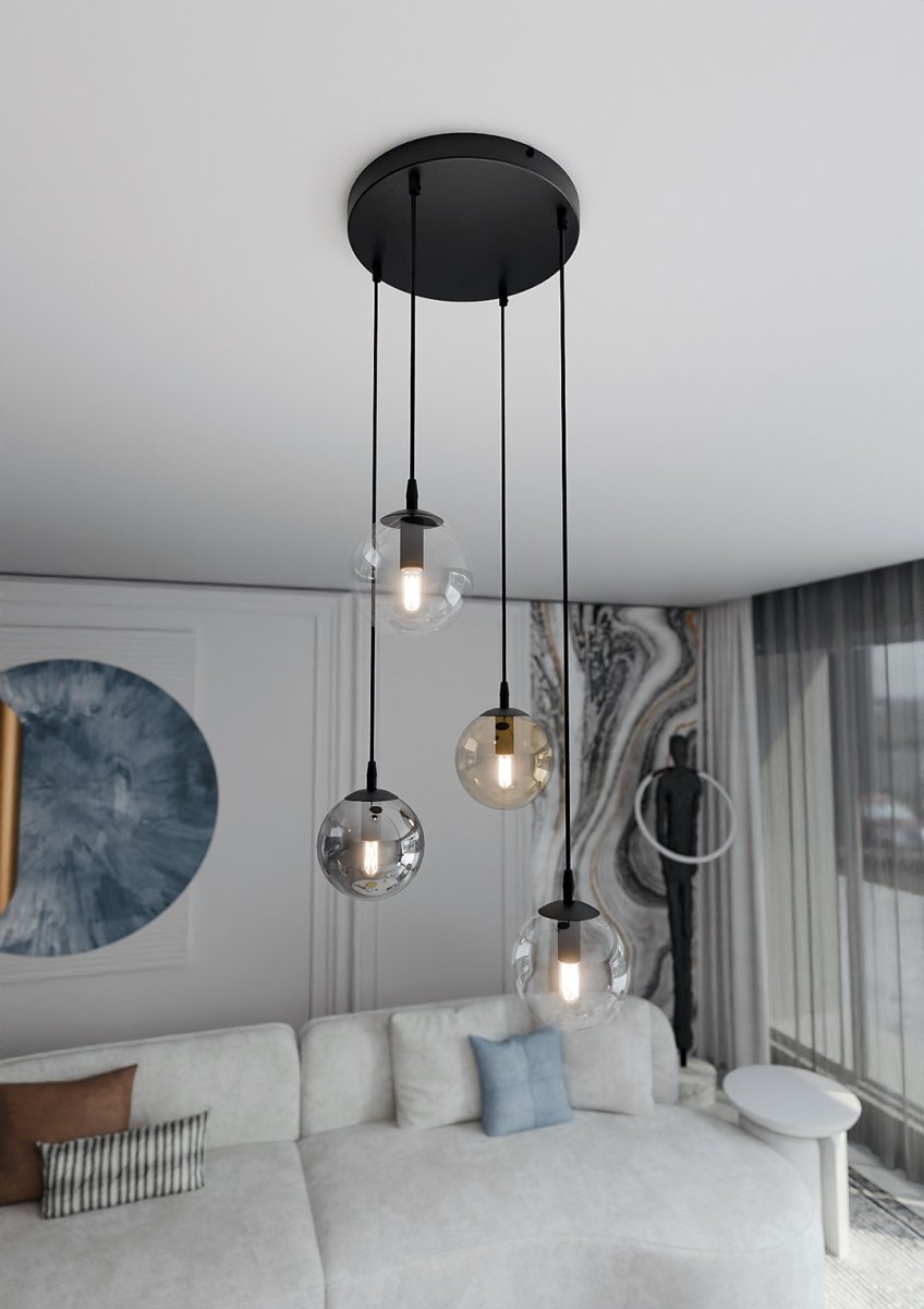 Cosmo Premium Ø40 Multicolore suspension De Emibig Lighting - Cosmo est une collection de plafonniers polyvalente et intemporelle.
