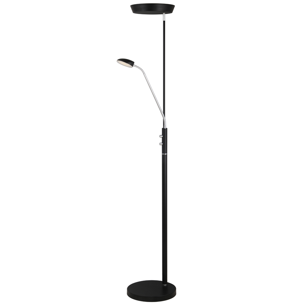 Vegas Noir lampadaire De Halo Design - Vegas est le choix parfait pour ceux qui recherchent une solution pratique et élégante pour l'atmosphère et la résolution.