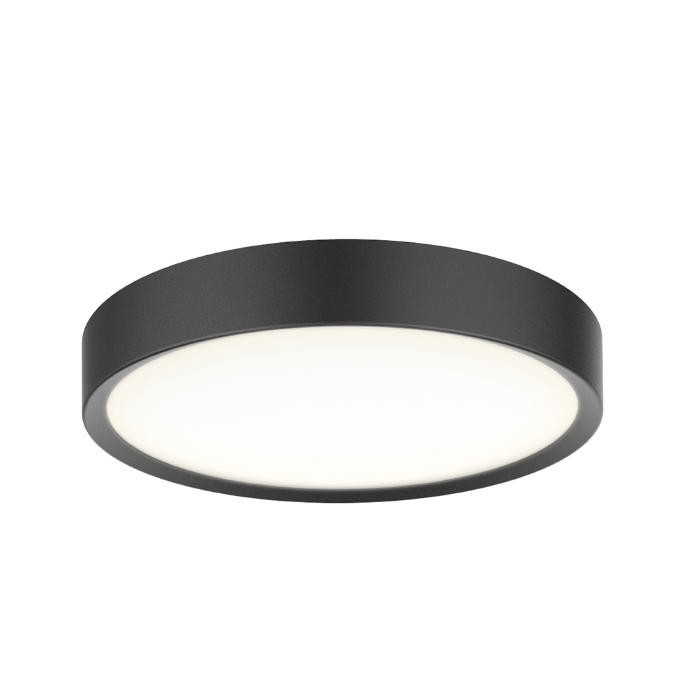 Universal Ø28 Noir lampe de salle de bain De Halo Design - Le variateur intégré à 3 niveaux vous permet de régler facilement la luminosité pour créer l'atmosphère idéale, de l'éclairage de travail lumineux à la lumière douce et agréable.