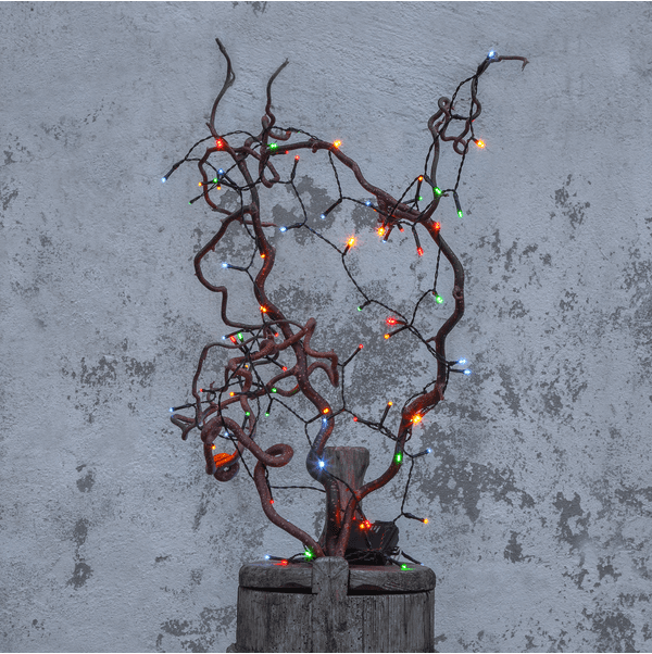 Guirlande Lumineuse Akku 5m Noir De Star Trading - L'espacement de 7 cm entre les LED assure une diffusion homog&egrave;ne de la lumi&egrave;re et une douce lueur accueillante dans le jardin, sur le balcon ou &agrave; l'int&eacute;rieur.