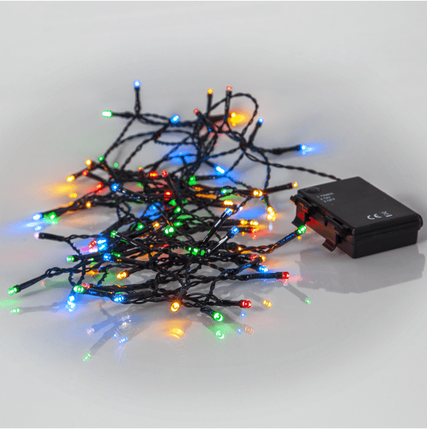 Guirlande Lumineuse Akku 5m Noir De Star Trading - L'espacement de 7 cm entre les LED assure une diffusion homog&egrave;ne de la lumi&egrave;re et une douce lueur accueillante dans le jardin, sur le balcon ou &agrave; l'int&eacute;rieur.