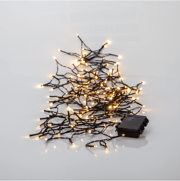 Guirlande Lumineuse Akku 10m Noir De Star Trading - L'espacement de 7 cm entre les LED assure une diffusion homog&egrave;ne de la lumi&egrave;re et une douce lueur dans le jardin, sur le balcon ou &agrave; l'int&eacute;rieur.
