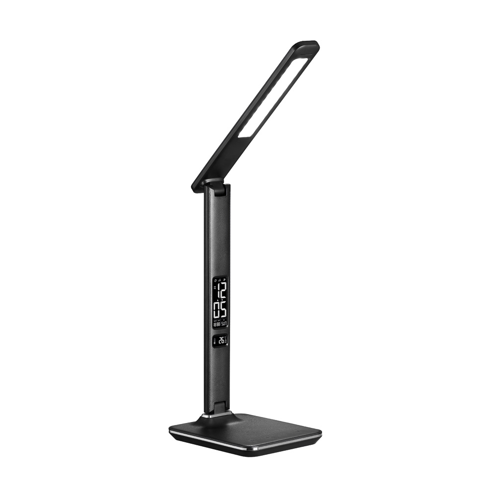 Office 34cm Noir lampe de bureau De Halo Design - La lampe de table de bureau est la solution parfaite pour un environnement de travail fonctionnel et ergonomique.