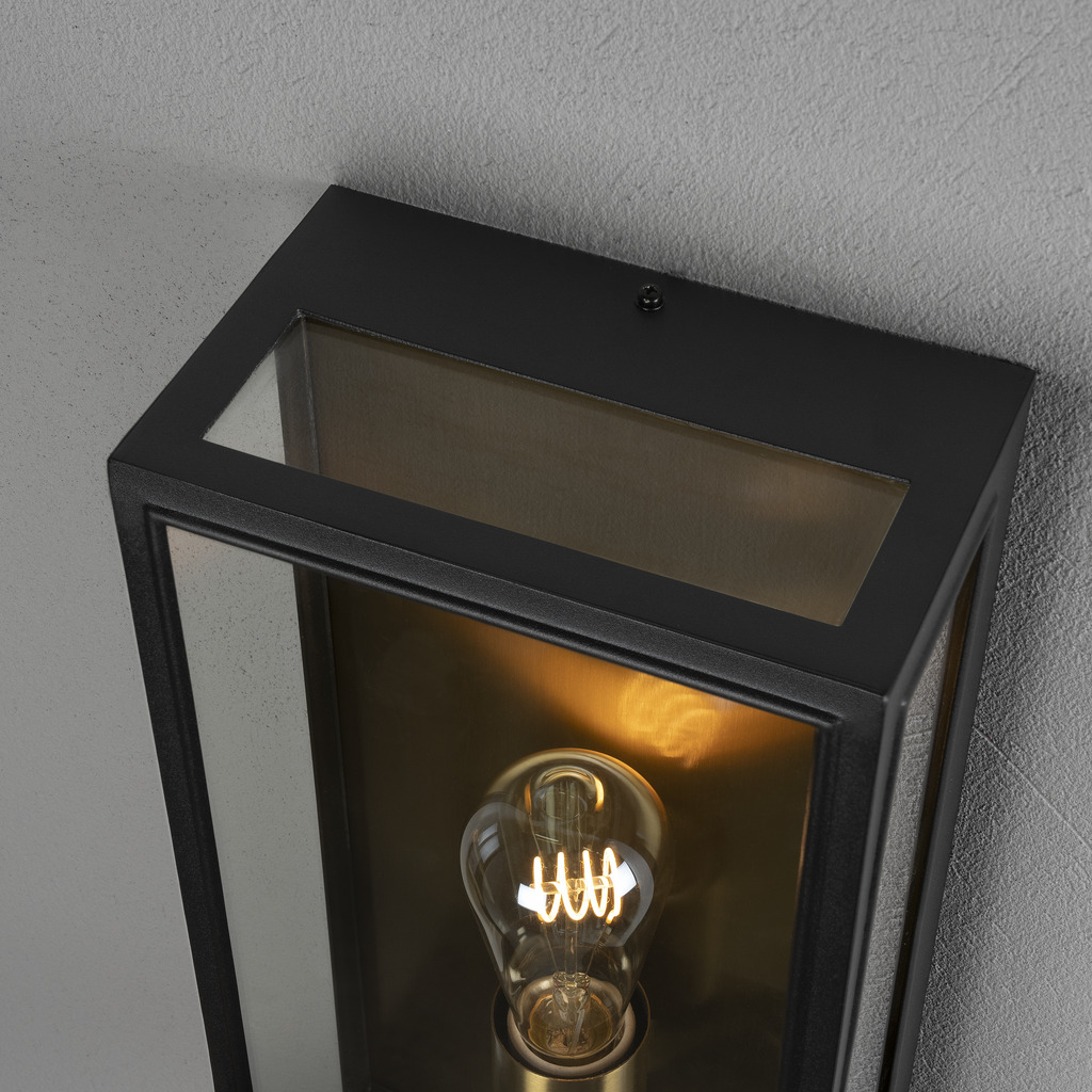 Carpi Laiton lampe d’extérieur De Konstsmide - Il est fait de matériaux durables, peut résister à des conditions météorologiques difficiles et constitue une solution d'éclairage à la fois esthétique et fonctionnelle pour votre maison.
