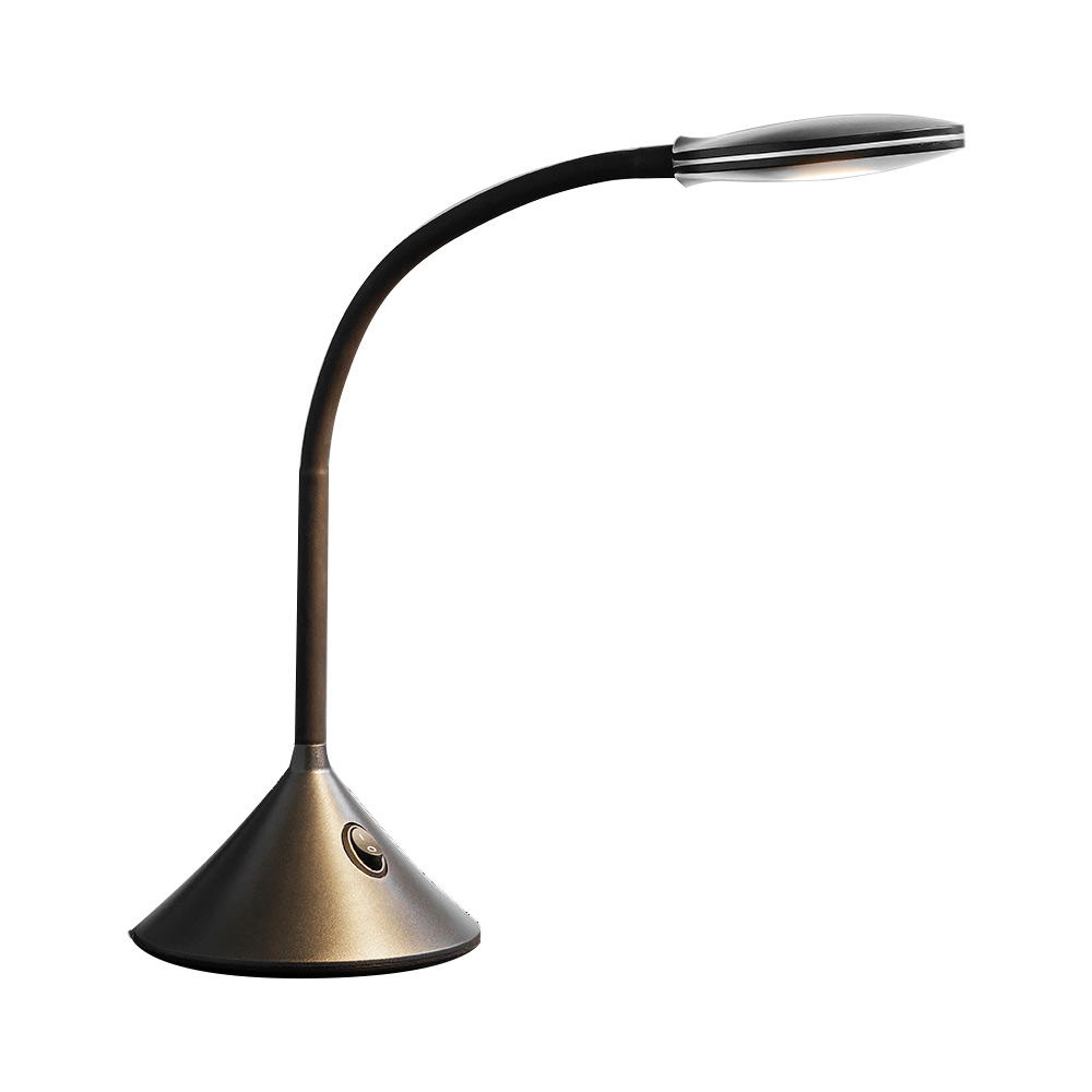 Fix 35cm Noir lampe de bureau De Halo Design - Il est recommandé de le placer sur la table de chevet ou sur ; le bureau.