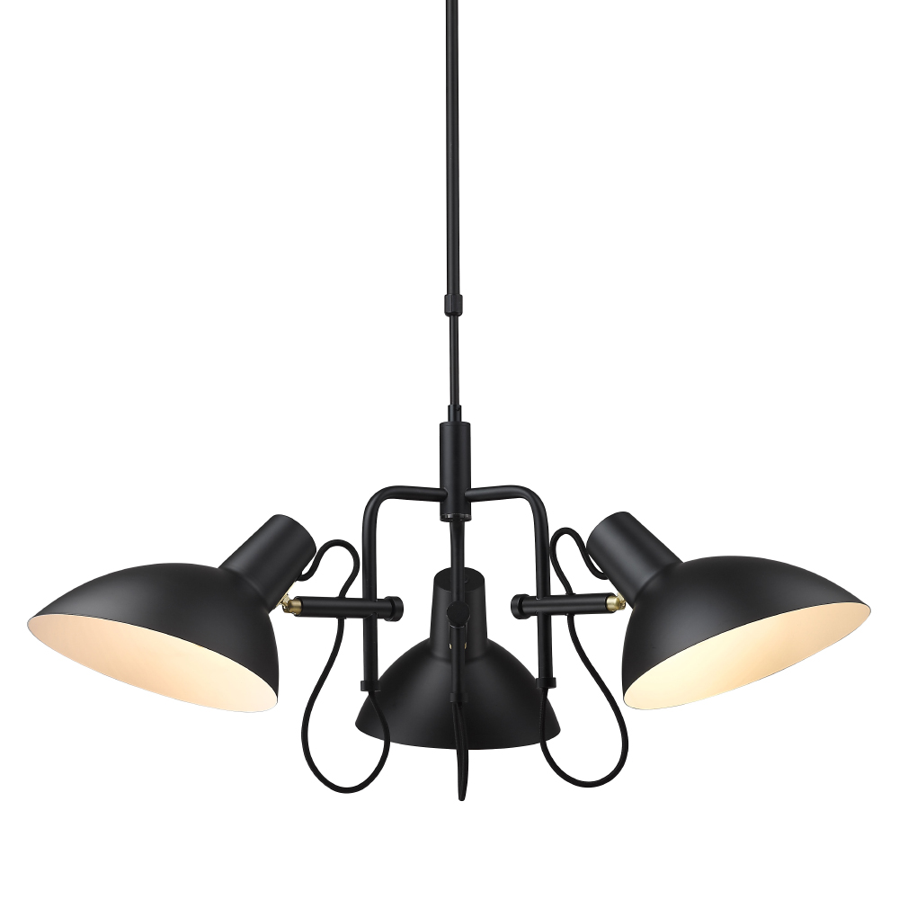 Metropole Ø73 Noir suspension De Halo Design - Gr&acirc;ce &agrave; leur conception polyvalente, ils s'int&egrave;grent dans n'importe quelle maison et dans n'importe quel style.