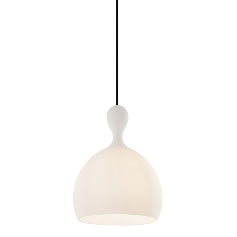 Dueodde Ø24 Opale suspension De Halo Design - L'inspiration du design vient du sablier, un objet de grand charme dont le sable provenait autrefois de la plage de Dueodde &agrave; Bornholm, au Danemark.