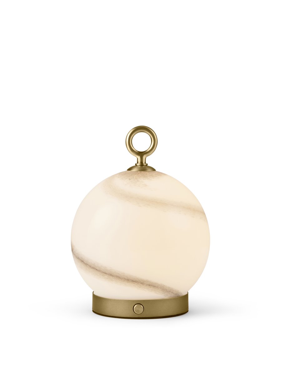 Stockholm 20cm Gris portable De Halo Design - Grâce à la fonction de gradation, il est polyvalent et adapté à toutes les occasions, ce qui en fait un détail de décoration intérieure élégant et pratique.
