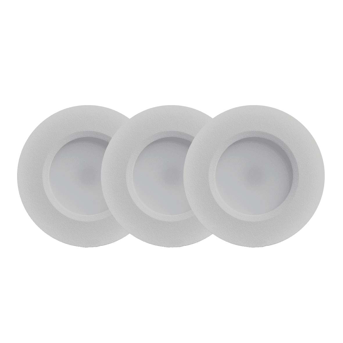 QB-308 Downlight 3000K Pack De 3 Blanc De Designlight - Deux m&egrave;tres de c&acirc;ble sont fournis entre la prise et le driver, ainsi que pr&egrave;s de deux m&egrave;tres de c&acirc;ble entre la bo&icirc;te de jonction et chaque spot.