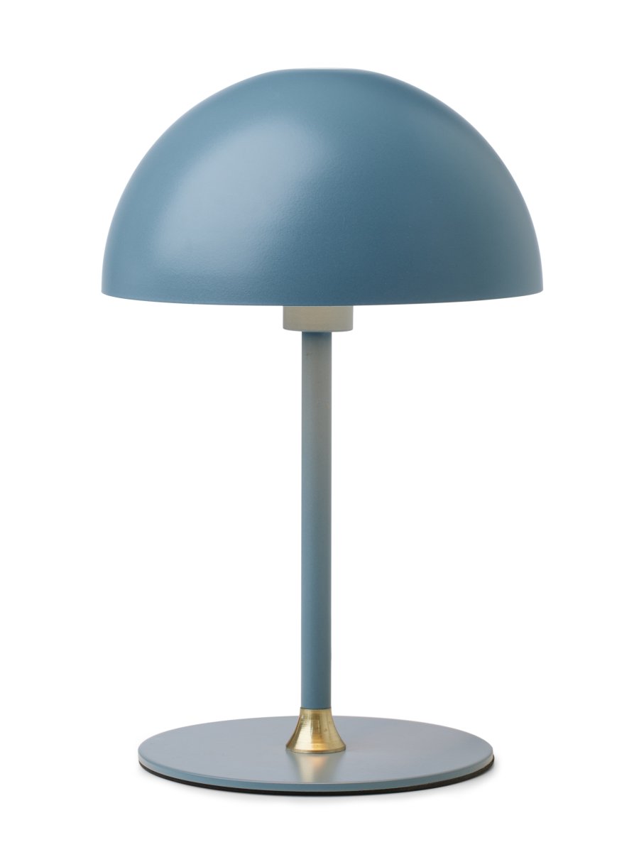 Boogie 25cm Bleu lampe de table De Halo Design - Il est recommandé de le placer sur la table d'appoint, la commode ou la table de chevet.