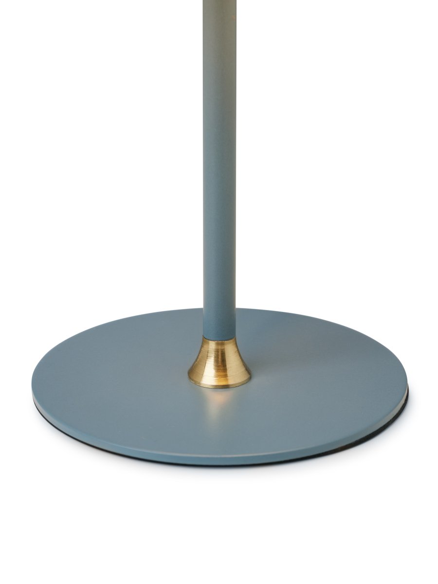 Boogie 25cm Bleu lampe de table De Halo Design - Il est recommandé de le placer sur la table d'appoint, la commode ou la table de chevet.