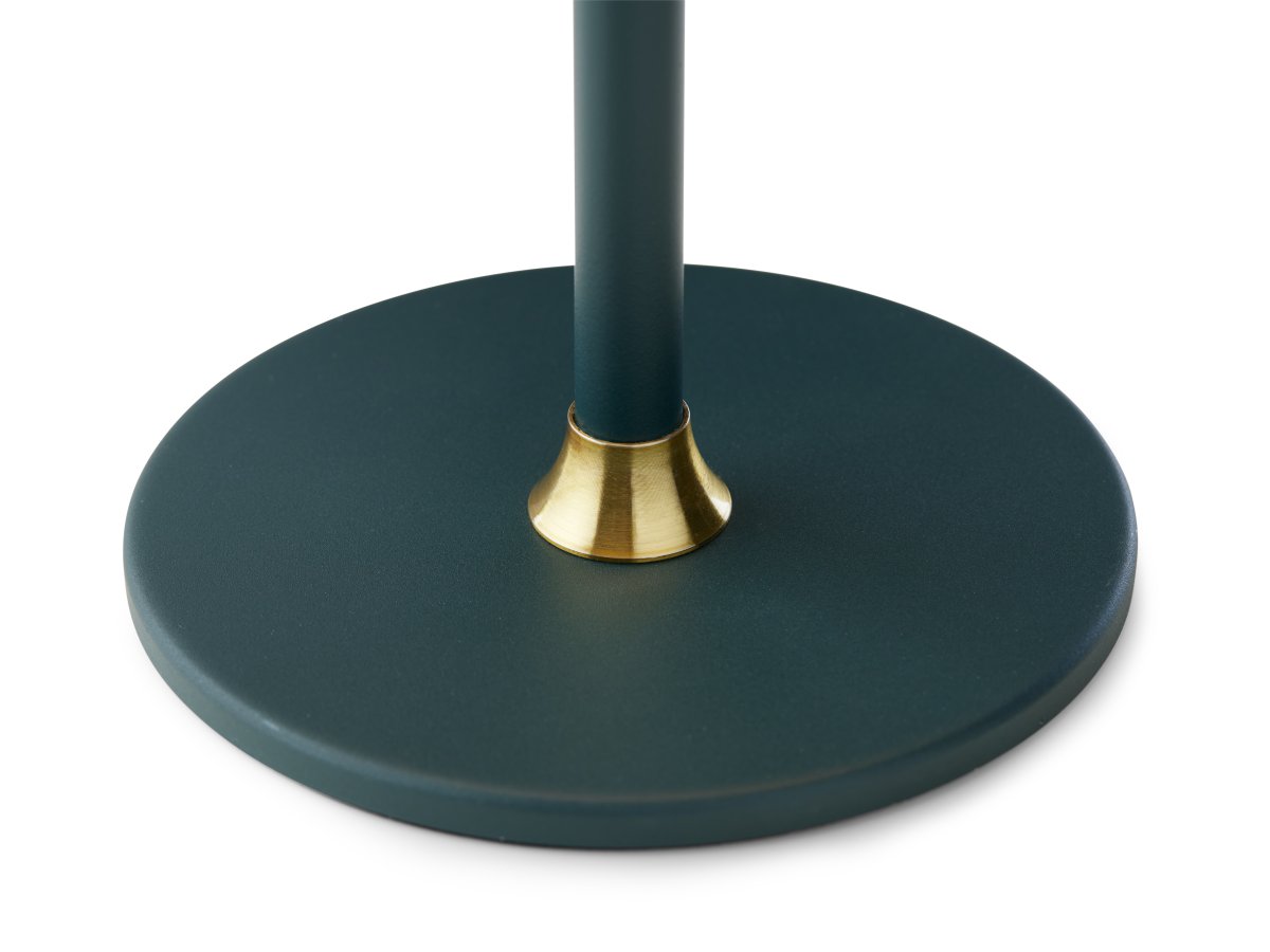 Moon Light 27cm Vert portable De Halo Design - Gr&acirc;ce au panneau tactile int&eacute;gr&eacute; sur le dessus, vous pouvez facilement l'allumer et l'&eacute;teindre et r&eacute;gler la luminosit&eacute; sur trois niveaux.