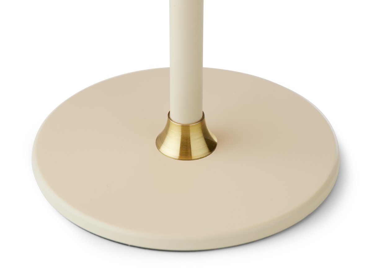 Moon Light 27cm Crème portable De Halo Design - Gr&acirc;ce au panneau tactile int&eacute;gr&eacute; sur le dessus, vous pouvez facilement l'allumer et l'&eacute;teindre et r&eacute;gler la luminosit&eacute; sur trois niveaux.