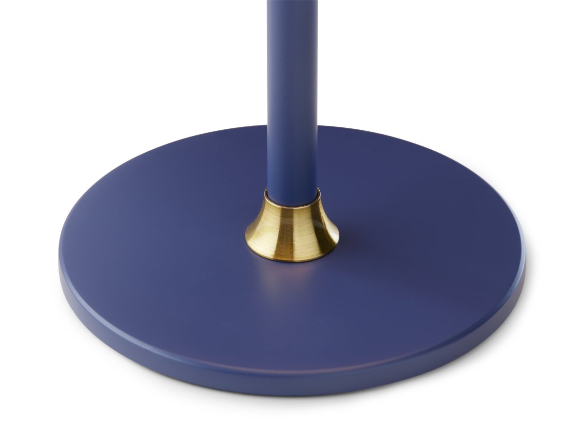 Moon Light 27cm Bleu portable De Halo Design - Gr&acirc;ce au panneau tactile int&eacute;gr&eacute; sur le dessus, vous pouvez facilement l'allumer et l'&eacute;teindre et r&eacute;gler la luminosit&eacute; sur trois niveaux.