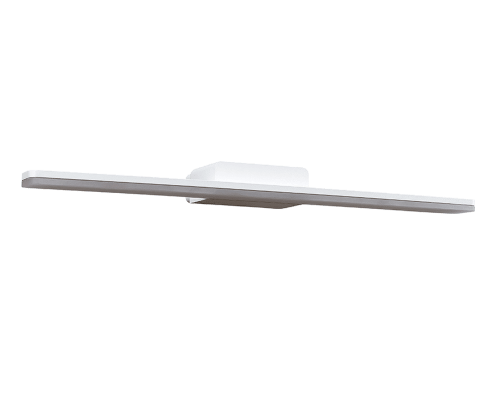 Aqua II 60cm Blanc lampe de salle de bain De Westal - La lumi&egrave;re est r&eacute;glable avec un variateur &agrave; coupure de phase.