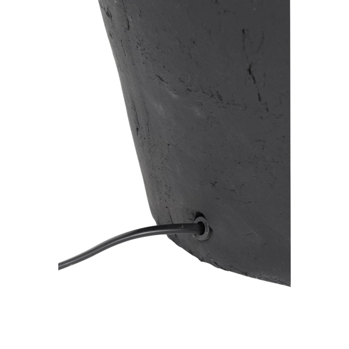 Etna 40cm Noir pied de lampe De Light & Living - 