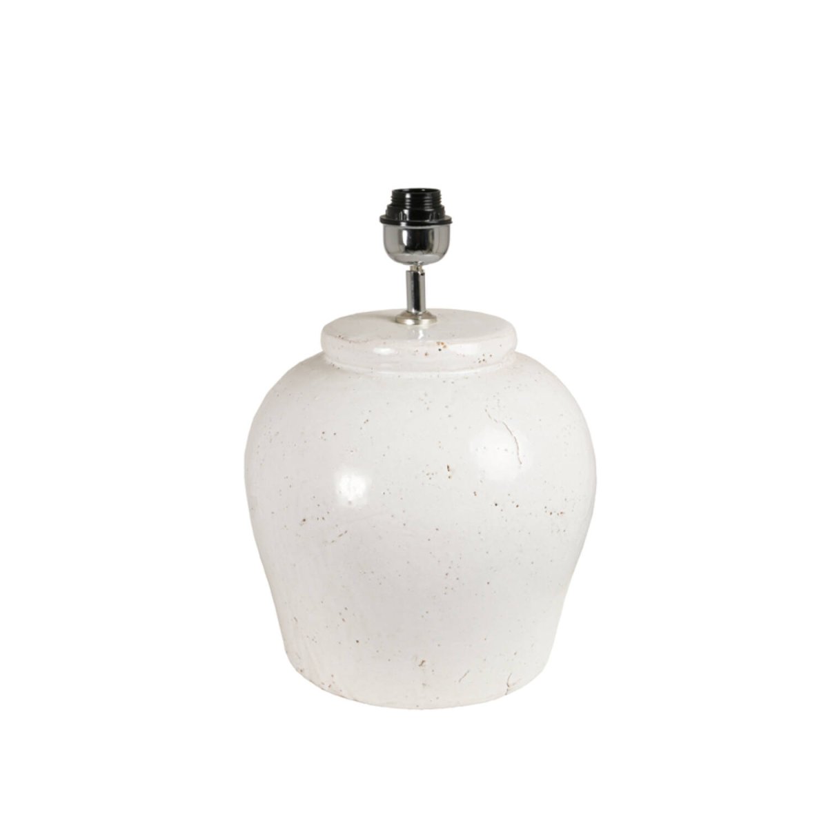 Etna 40cm Blanc pied de lampe De Light & Living - 