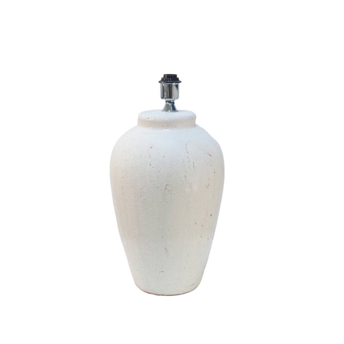 Vesevius 55cm Blanc pied de lampe De Light & Living - 