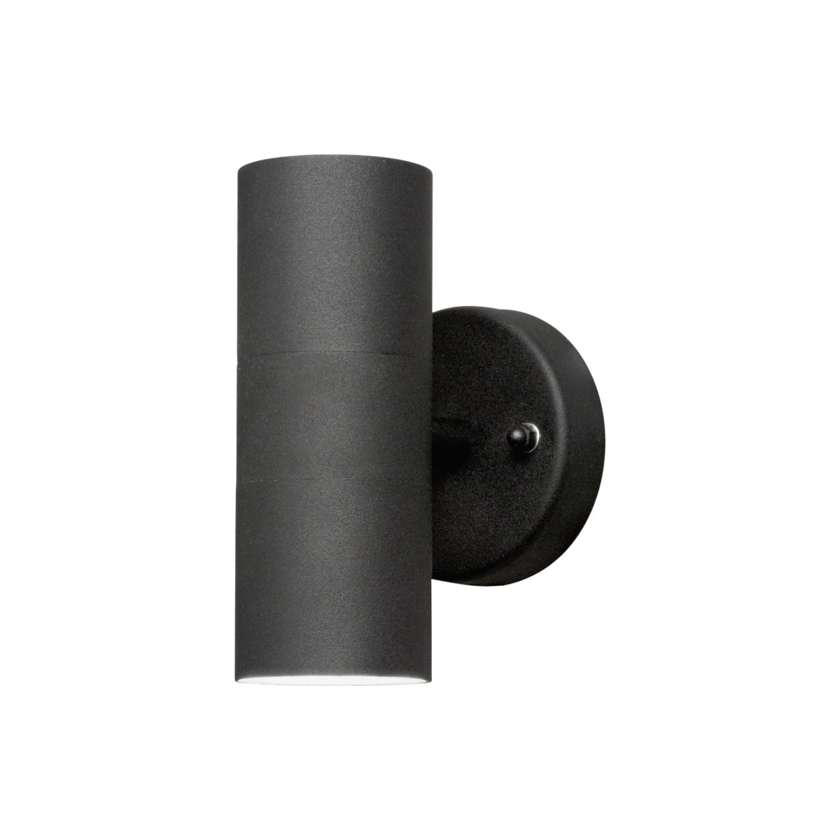 Modena Noir lampe d’extérieur De Konstsmide - Modena est une applique murale moderne en aluminium laqu&eacute; noir et verre transparent, qui conf&egrave;re une allure &eacute;l&eacute;gante et intemporelle &agrave; toute fa&ccedil;ade.