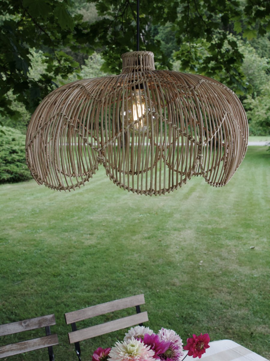 Belle Ø53 Nature De PR Home - Fabriqu&eacute;e &agrave; partir de mat&eacute;riaux naturels, la lampe peut pr&eacute;senter des variations de couleur et de forme, et sa couleur peut &eacute;voluer avec le temps, ce qui fait partie de son charme et de son authenticit&eacute;.