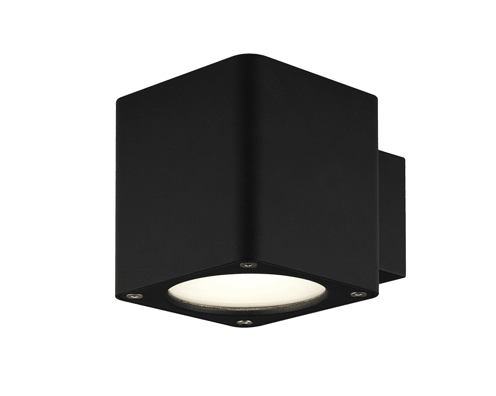 Lot Reko I Noir lampe d’extérieur De Westal - Lot Reko est une série de luminaires en aluminium moulé sous pression avec un revêtement en poudre résistant à la corrosion.