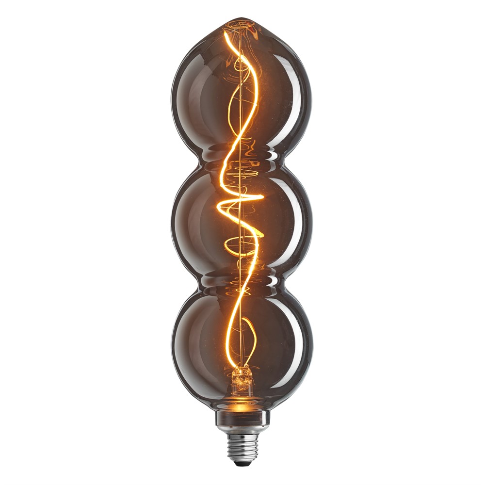 E27 4W 1800K Dimmable 3 niveaux Couleur fumée De Unison - Avec une fonction de gradation &agrave; 3 niveaux et une fonction de m&eacute;moire, vous pouvez facilement ajuster la luminosit&eacute; selon votre humeur.