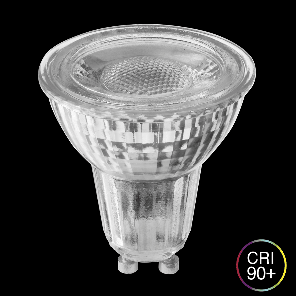 GU10 6W 3000K Dimmable 3 niveaux Transparent De Unison - Offrez &agrave; votre maison ou &agrave; votre lieu de travail une source lumineuse alliant efficacit&eacute; &eacute;nerg&eacute;tique et haute qualit&eacute; lumineuse.