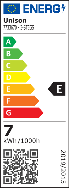 E27 7W 2700K Dimmable 3 niveaux Blanc De Unison - Il dispose &eacute;galement d'une fonction de gradation &agrave; 3 niveaux avec capacit&eacute; de m&eacute;moire, permettant d'ajuster la luminosit&eacute; en fonction de diff&eacute;rentes humeurs et de m&eacute;moriser le dernier r&eacute;glage lors de la remise en marche.