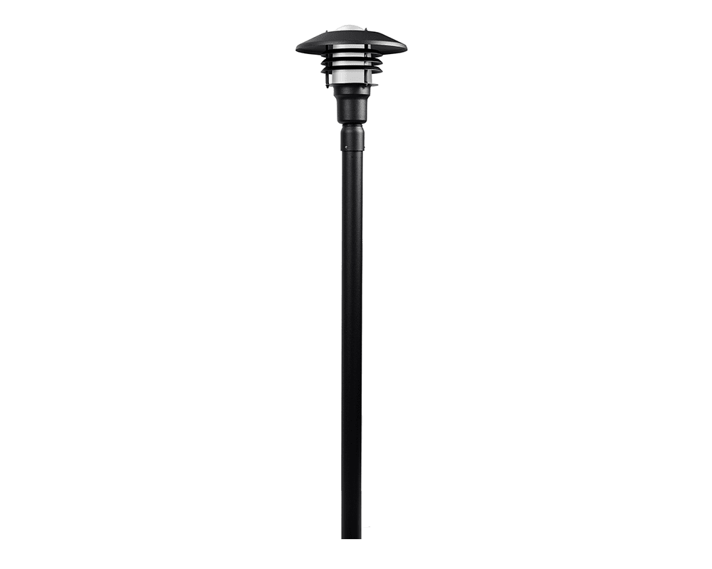 Tellus 145cm Noir bornes De Westal - Tellus est une série de luminaires qui confèrent des caractères différents à la villa, à l'immeuble ou à la maison de vacances selon la conception.