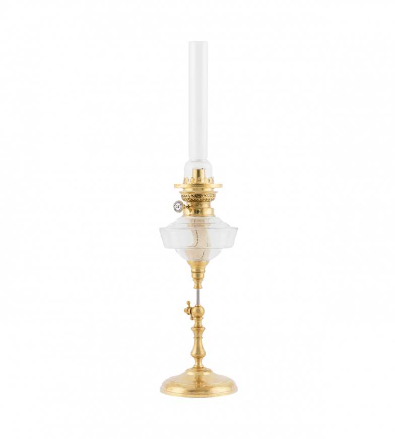 Ekholmen 85 Laiton De Karlskrona lampfabrik - La hauteur du support m&eacute;tallique du pied est r&eacute;glable de 0 &agrave; 10 cm.