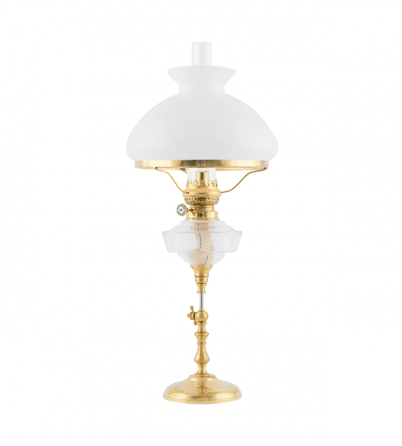 Ekholmen 235 Laiton De Karlskrona lampfabrik - La hauteur du support m&eacute;tallique du pied est r&eacute;glable de 0 &agrave; 10 cm.