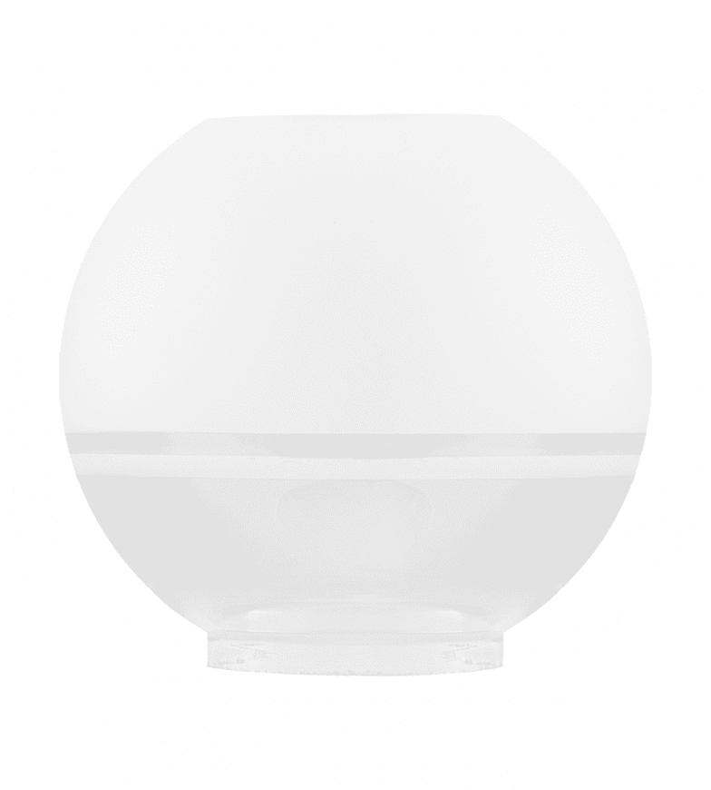  Globe Glass Shade 85 Blanc mat De Karlskrona lampfabrik - 