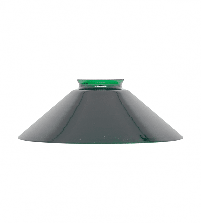 Schoolhouse Glass Shade 60/200 Vert De Karlskrona lampfabrik - 