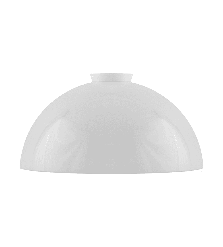 Dome Glass Shade 60/235 Blanc De Karlskrona lampfabrik - 