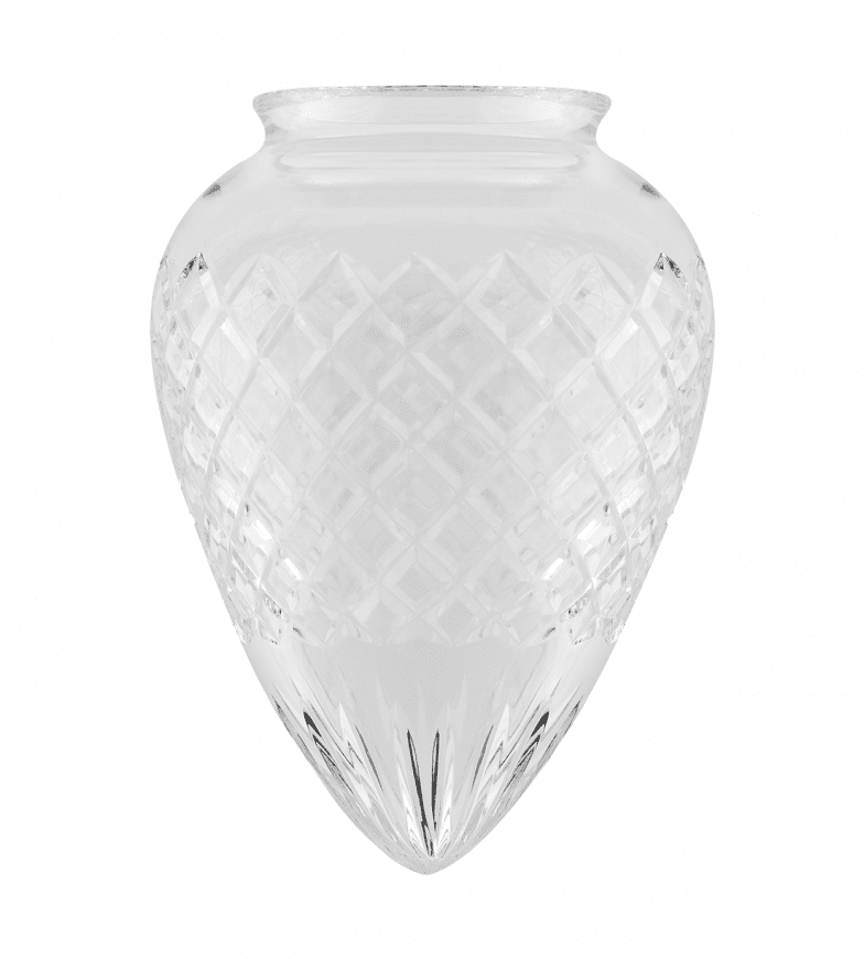 Teardrop Glass Shade 80/120 Transparent De Karlskrona lampfabrik - 
