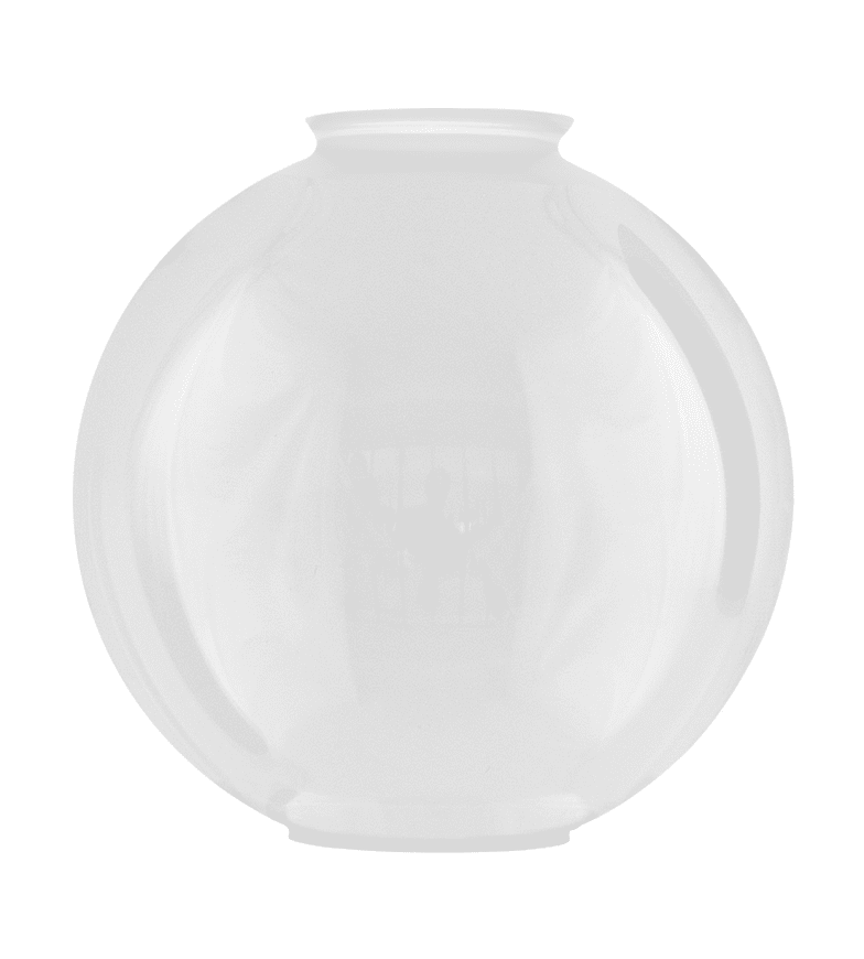Double-Open Globe Glass Shade 100 Transparent De Karlskrona lampfabrik - 