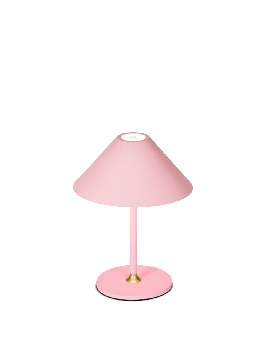 Hygge 20cm Rose portable De Halo Design - Il est class&eacute; IP54, ce qui le rend adapt&eacute; &agrave; une utilisation en int&eacute;rieur et en ext&eacute;rieur (bien qu'il doive &ecirc;tre stock&eacute; et charg&eacute; &agrave; l'int&eacute;rieur).