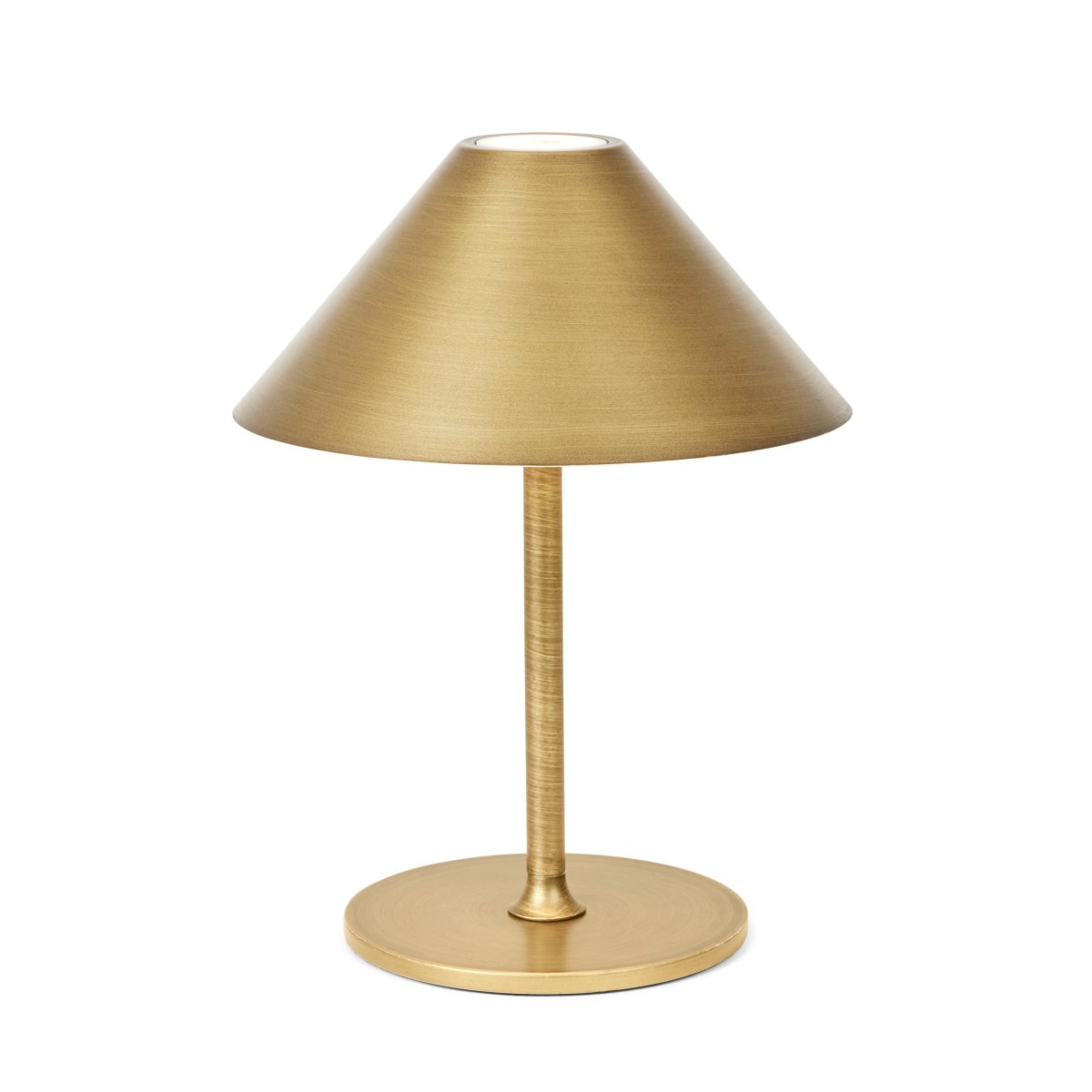 Hygge 25cm Laiton antique portable De Halo Design - Il est class&eacute; IP54, ce qui le rend adapt&eacute; &agrave; une utilisation en int&eacute;rieur et en ext&eacute;rieur (bien qu'il doive &ecirc;tre stock&eacute; et charg&eacute; &agrave; l'int&eacute;rieur).