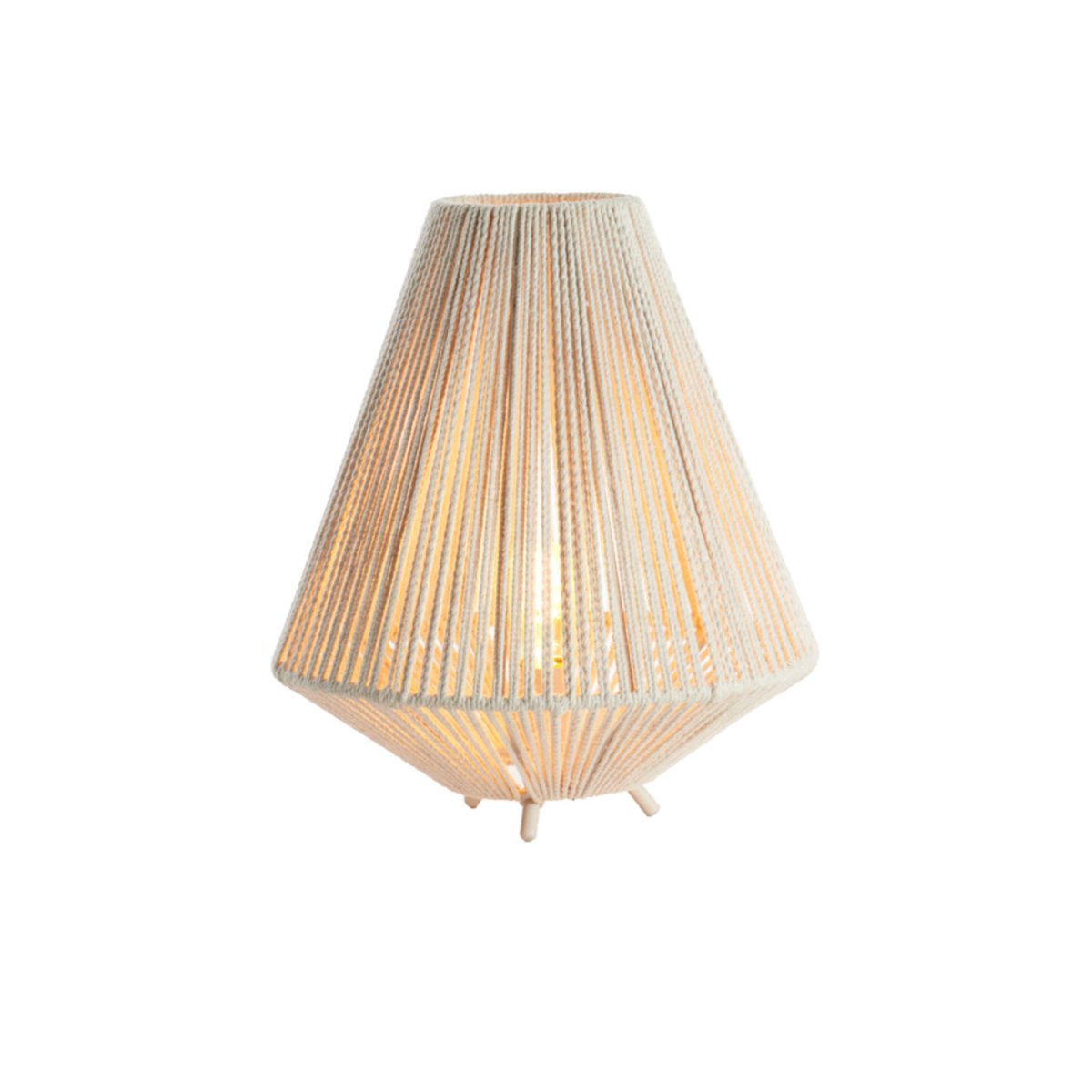 Felida 40cm Blanc crémeux lampe de table De Light & Living - 